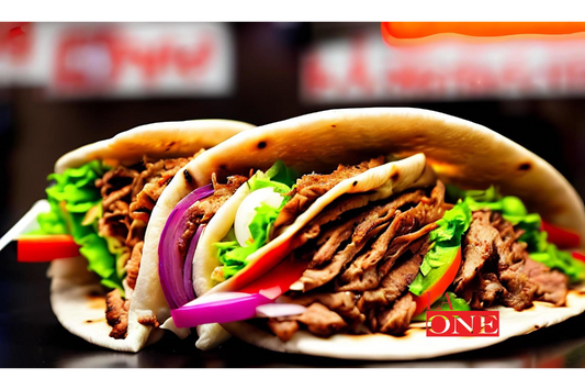 Meal Prep Frozen Shawarma Doner Delivery - 6 Shawarma Doner